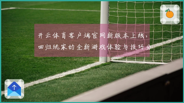 开云体育客户端官网新版本上线，回归玩家的全新游戏体验与技巧分享